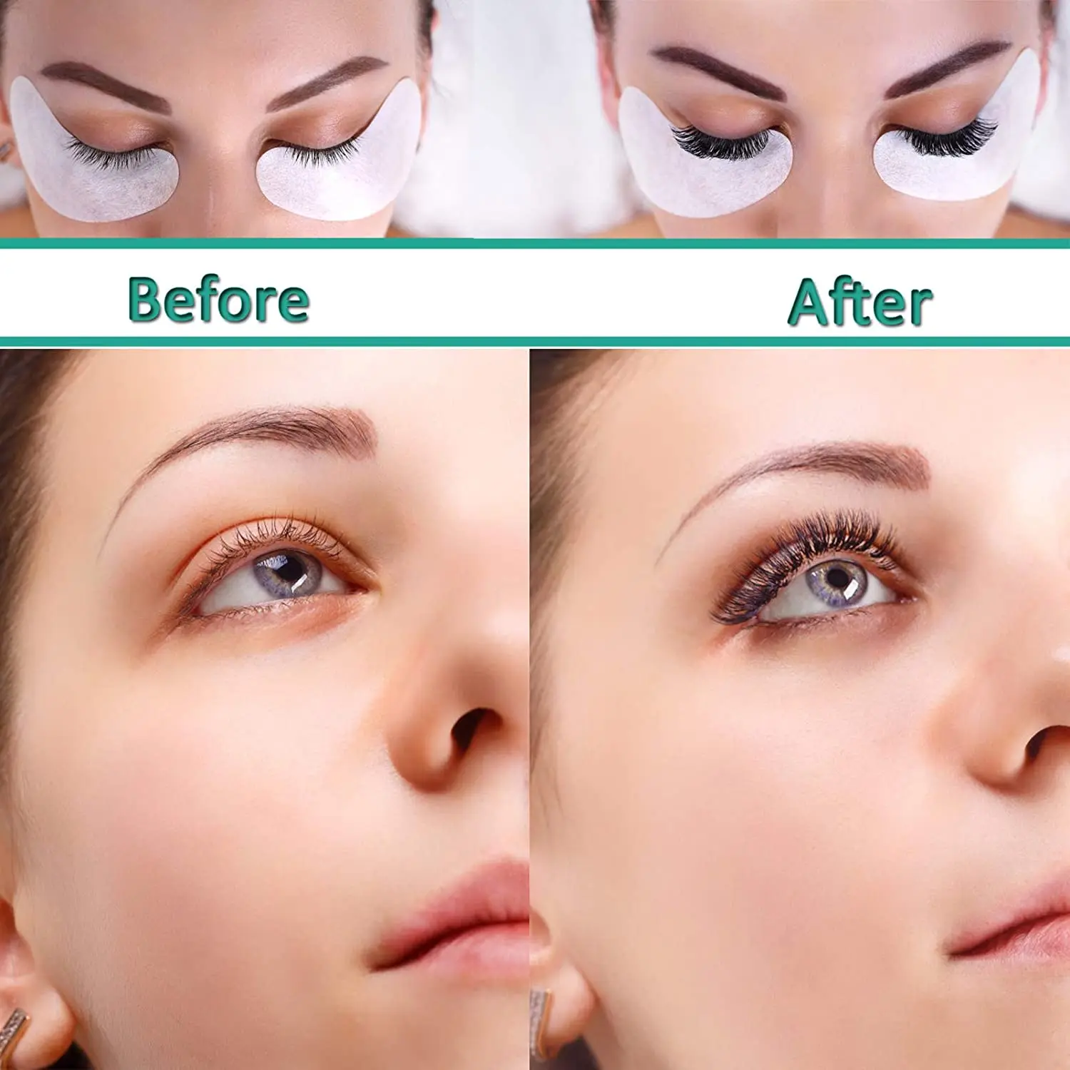 Eyelash Patches Eyelash Extension Supplies for Building Eyelid Stickers
