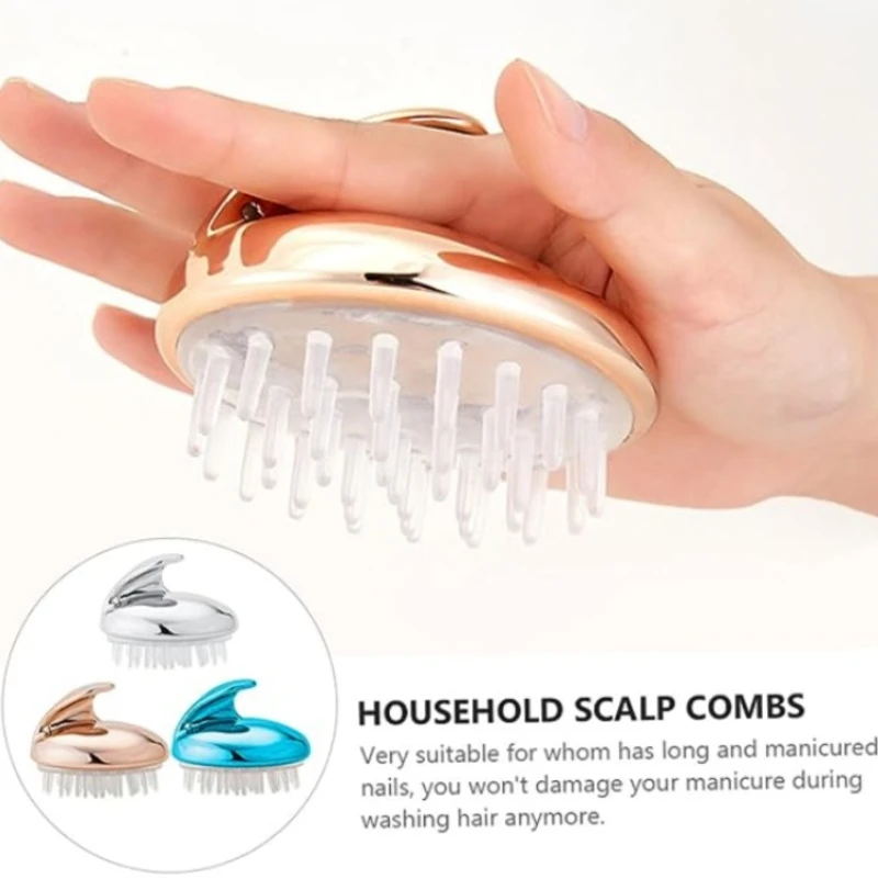 

Silicone Head Body Massager Shampoo Scalp Massage Brush Hair Washing Comb Body Shower Brush Bath Spa Slimming Massage Brush