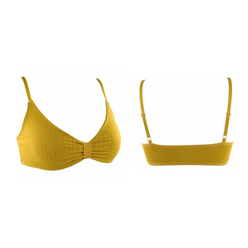 Wire Free Bras for Women Sexy Lingerie Push Up Bra Cotton