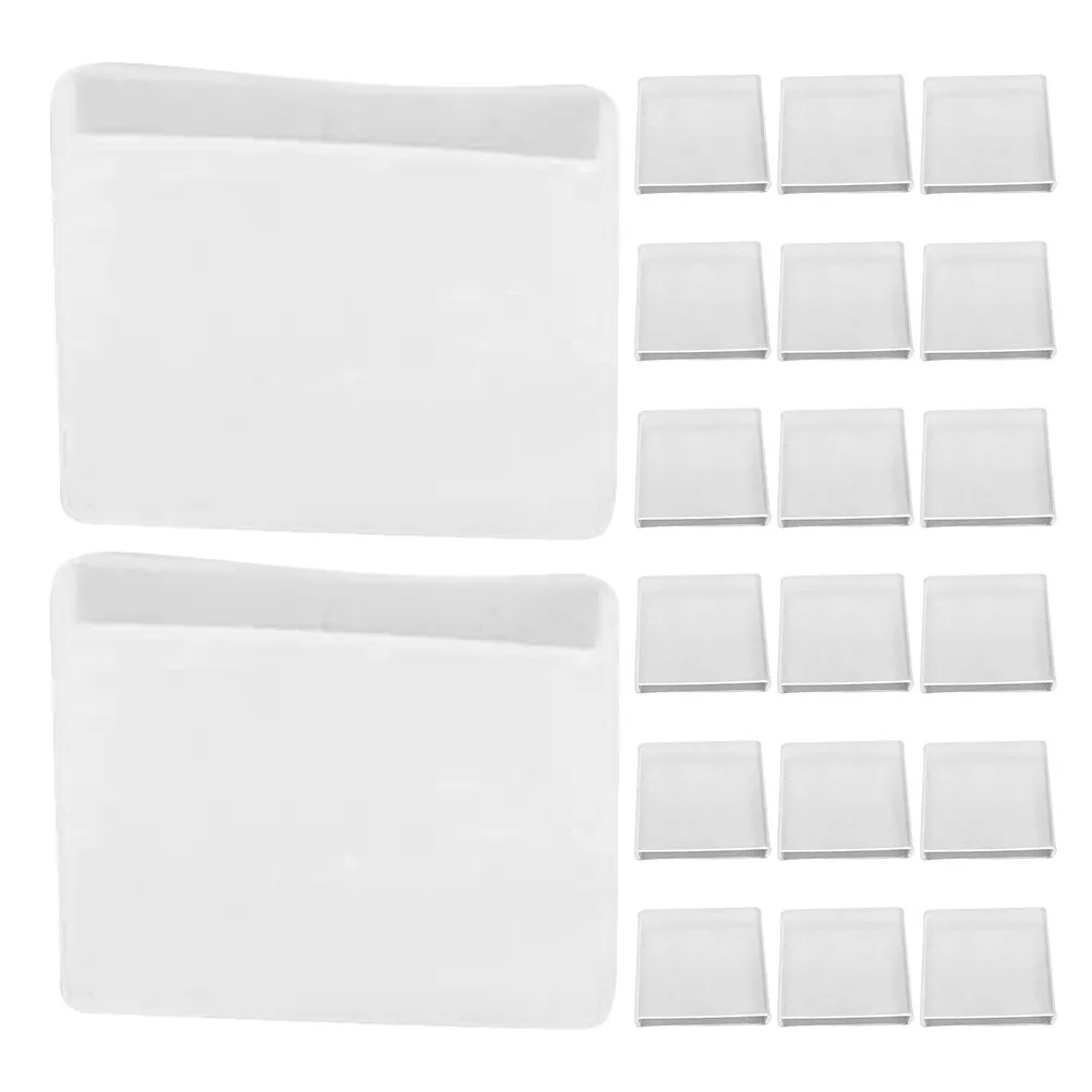 100Pcs 바지 걸이 그립 실리콘 미끄럼 방지 클램프 커버 옷 걸이 액세서리 부드러운 보호 패드 재사용 가능