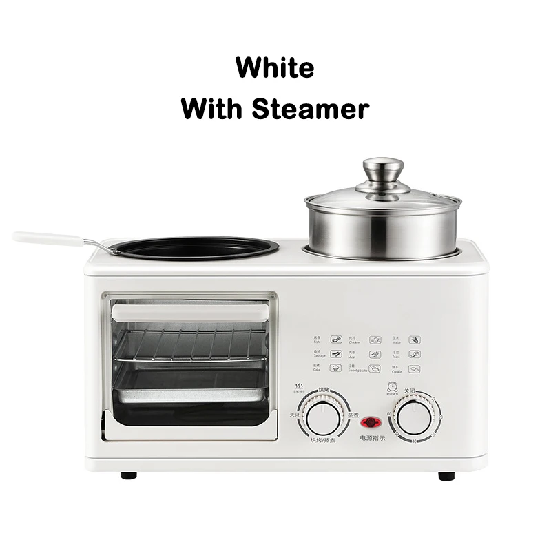 With steamer White