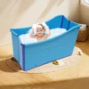 High Quality Foldable Bath Tub Bathtub Swimming Pool PP Large Space for Bathroom Home Bathtub 2