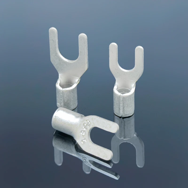10 CONNETTORE A Y FORCELLA 4.2 crimpare cavo elettrico da 0.5 a 2mm2 terminale
