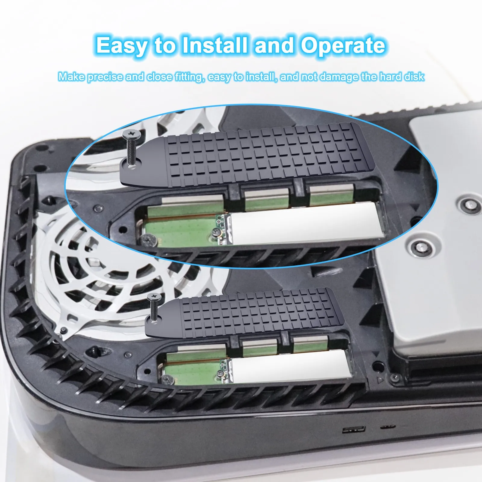 

M.2 SSD Heatsink For P5 Digital Edition Disc Edition