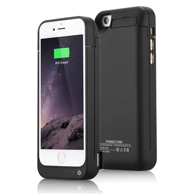 Iphone Charging Case Backup Power Bank | Iphone 5 - 4200mah 5s - Aliexpress
