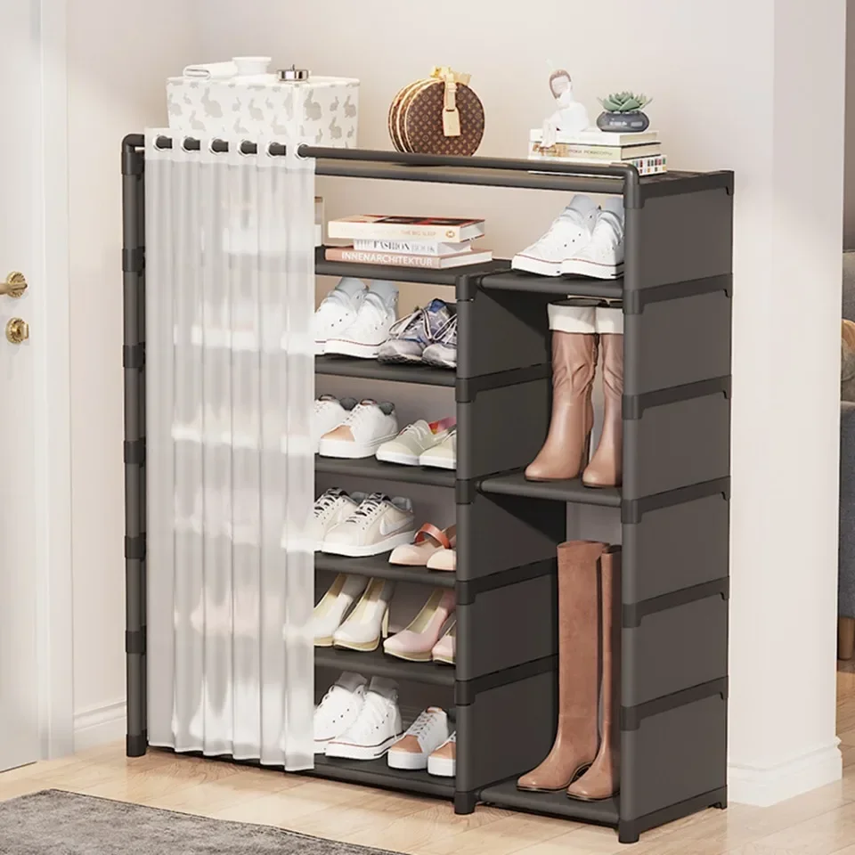 Dustproof Shoe Rack Dustproof High Plastic Organizer Shoe Rack Organizer Cabinet