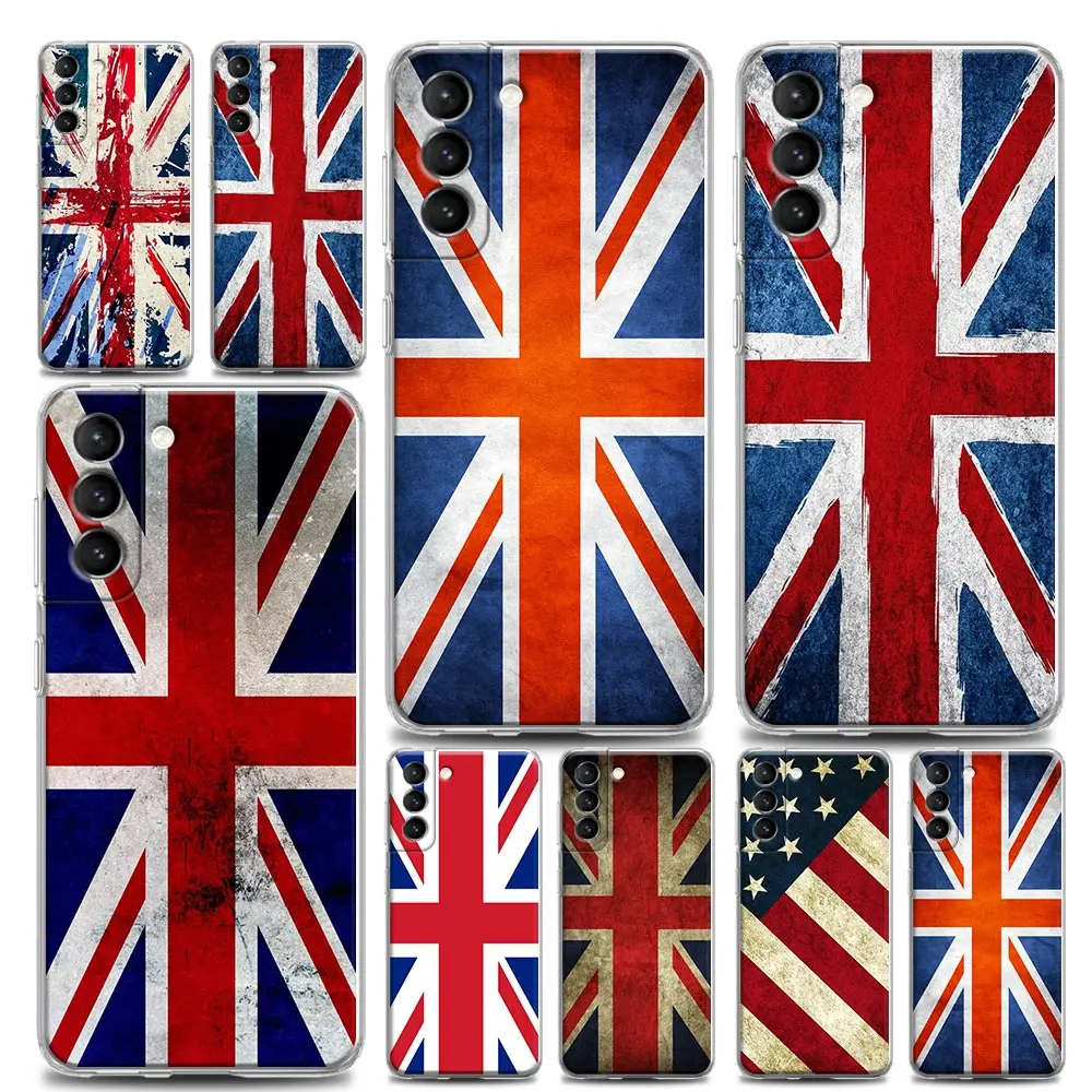 Custodia Per Telefono Per Samsung S22 S9 S10 S23 S20 S21 Plus Lite Ultra Fe 4G 5G Custodia Morbida In Silicone Cover Uk Flag Hero