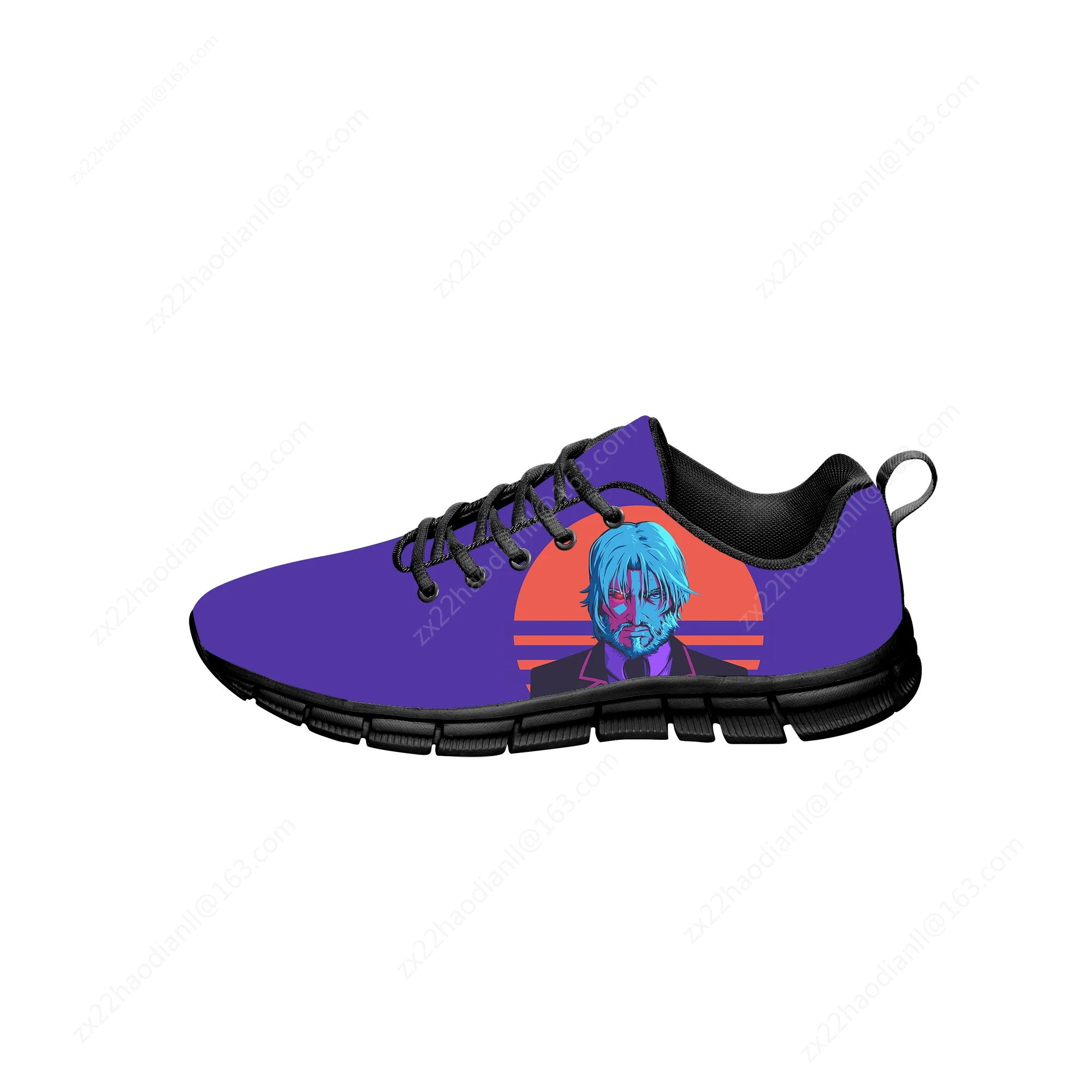 Hot Anime Overlord Sneakers Mens Womens Teenager Funny Fashion Casual Shoes Canvas Running 3D Printed Shoes Lightweight shoe