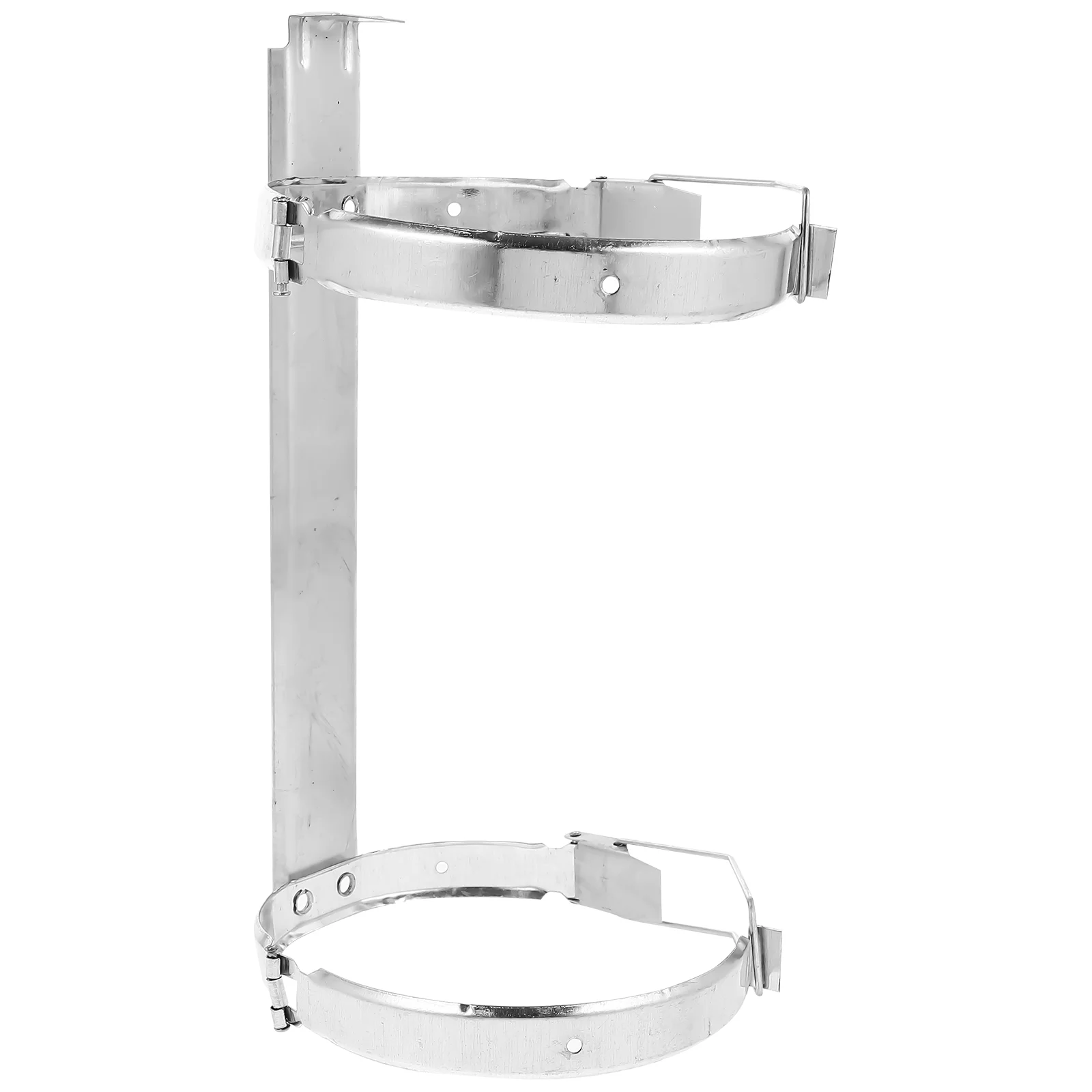2 Pcs Fire Extinguisher Bracket Holder Mount Iron Shelf Rear Racks Accessories Fire Extinguisher Stand Truck Bracket