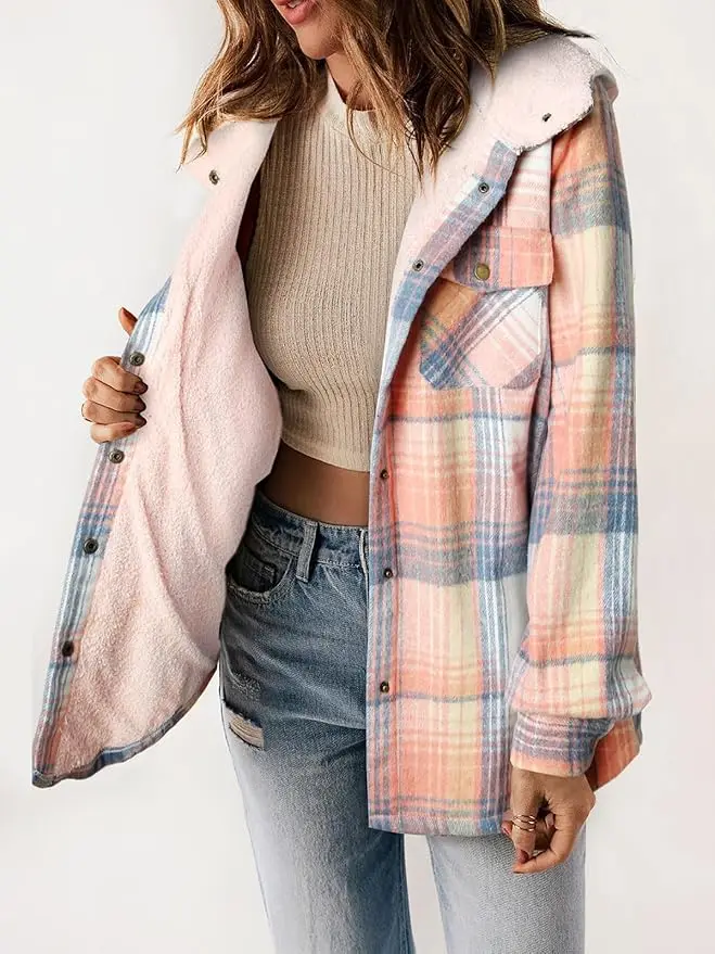 Cotton Padded Thick Parkas Jackets Daisy Print Fleece Warm Full Zip Coats