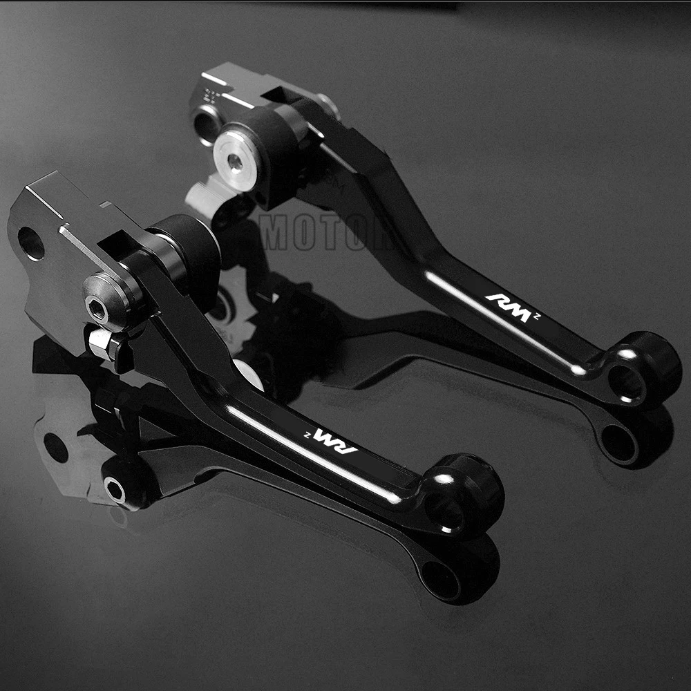 Palancas De Freno Y Embrague De Aluminio CNC Para Suzuki RM-Z 250/450 (2004-2018) - Plegables Y Resistentes