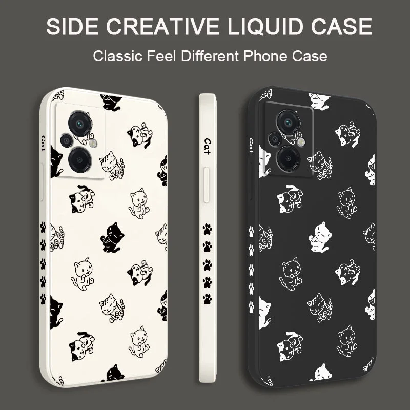 Adorable Kitty Silicone Phone Case Cover
