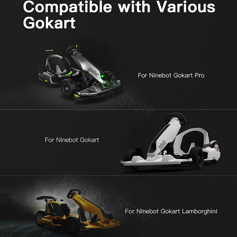 Original Ninebot Front Plastic Protection Kit for Ninebot Gokart PRO Refit Smart Self Balance Electric Scooter Spare Parts