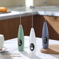 Mousseur à lait sans fil, fouet à café, mixeur électrique, batteur à œufs, mini-mousseur, agitateur à poignée, appareil à cappuccino, outils de cuisine 1