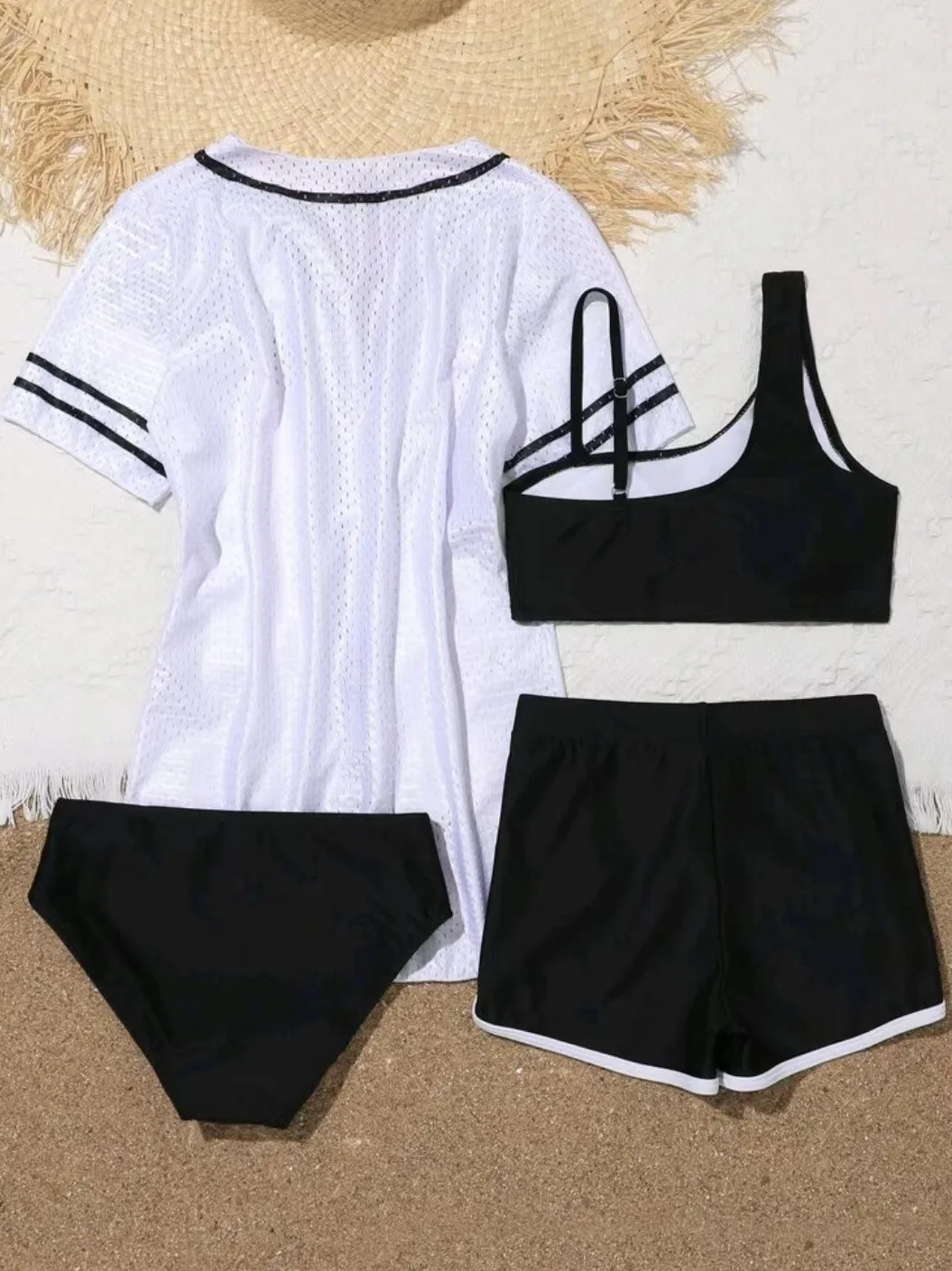 Girls 4-Piece Swimsuit Set 2