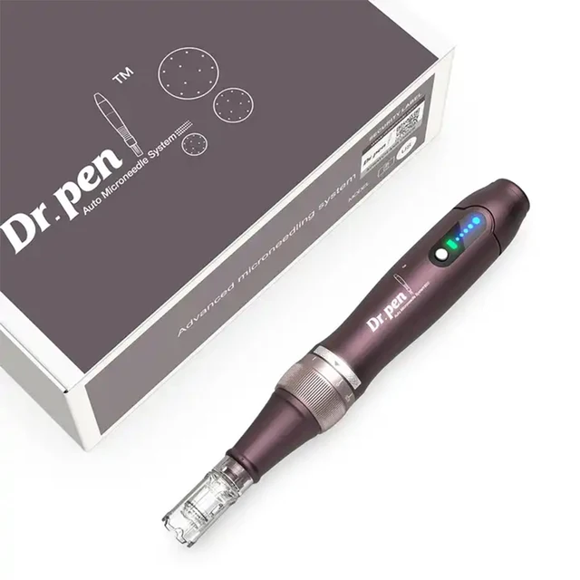 Dr. Pen A10 wireless microneedling pen with 10 cartridges