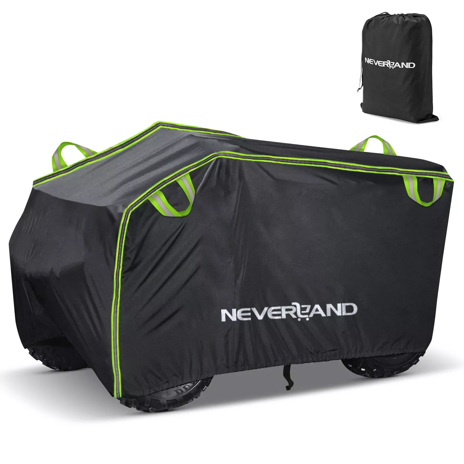 X AUTOHAUX Cubre Quad ATV XXXL Impermeable Camuflaje: Protección Universal Anti-UV Y Anti-Viento