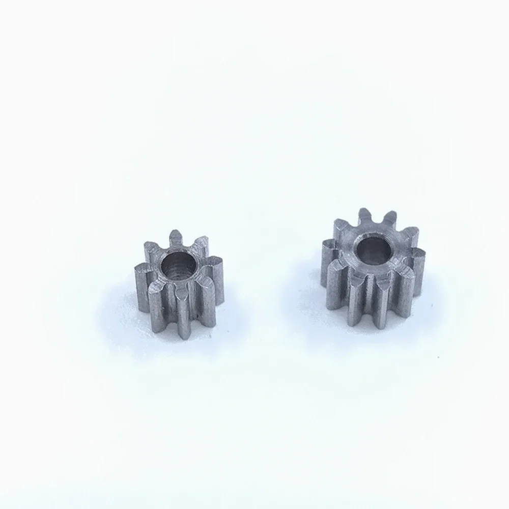 0.5 Modulus 8T/9T/10T/11T/12T/13T/14T Teeth 1.98mm aperture High-Wear Resistance Steel Metal Gear For 2mm shaft hole 1pc