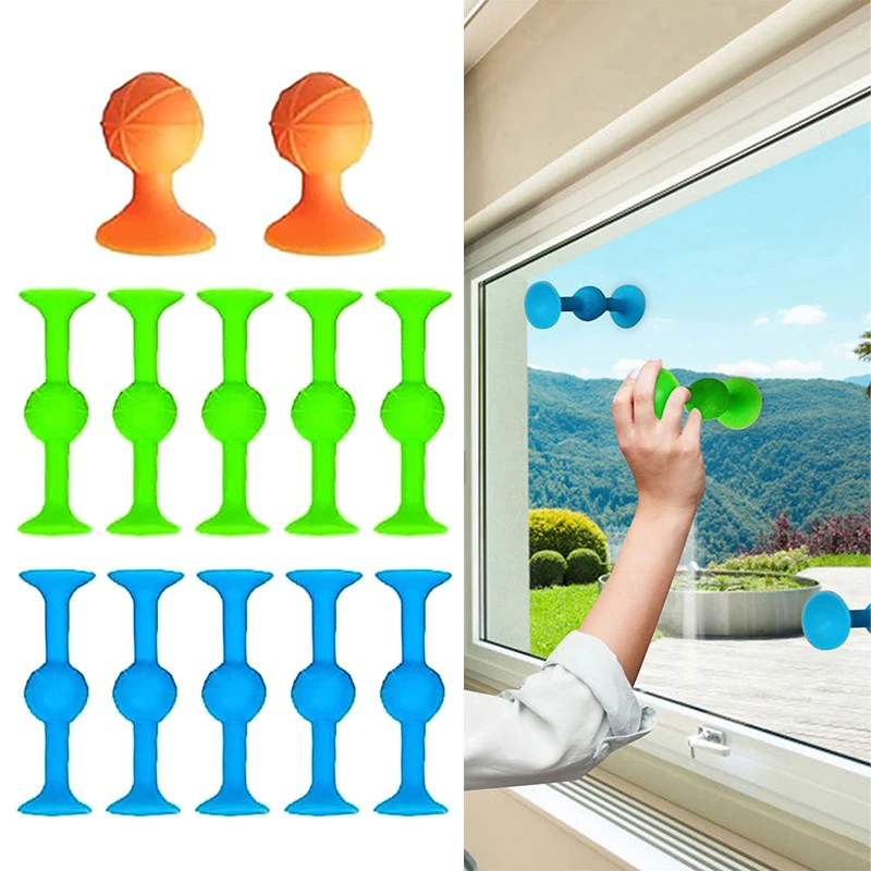 Soft Sticky Suction Dart Fidget Stress Relief Party Toy for Family Interactive Game Pop Silicone Dart Kids Throwing