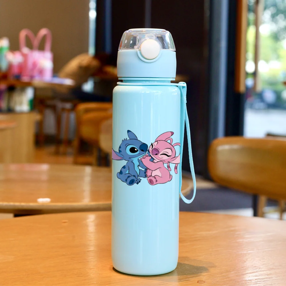 Cute 3D Cartoon Water Bottle - Stereoscopic, Fade-Resistant, Scratch-Proof, Leakproof