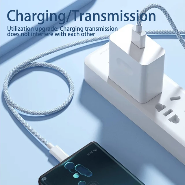 アップルのiPhone 15 Pro Max Plus IOS Android汎用充電ケーブル延長線