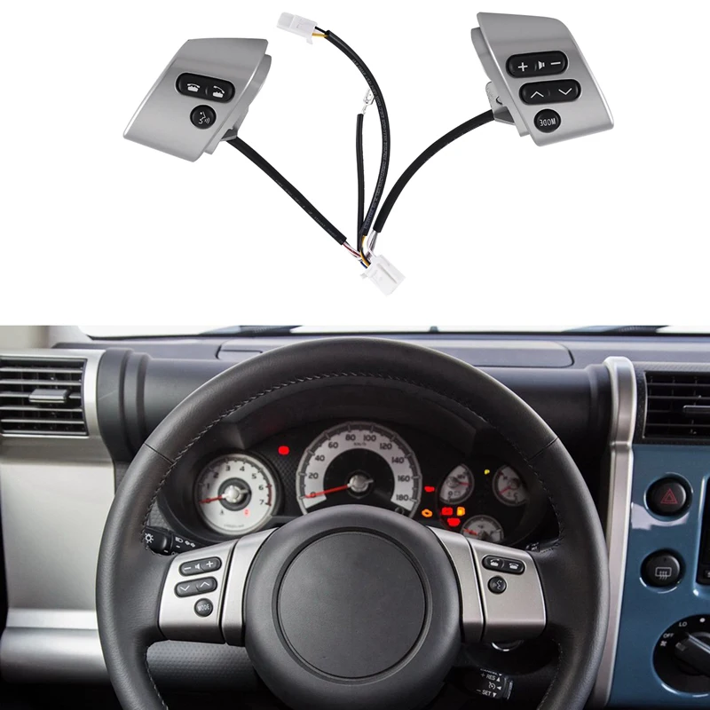 1 PCS Car Multifunction Steering Wheel Button Switch Phone Volume