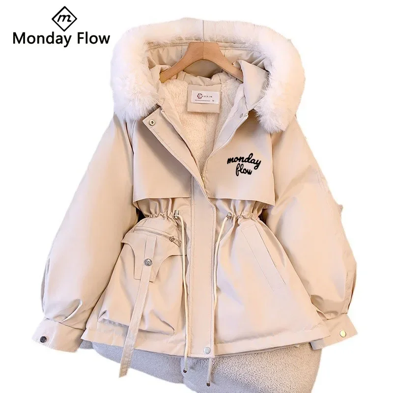

Winter Outdoor Jacket Women's Golf Wear 2023 Winter Women Korean Reviews Golf Clothes Cotton Collar Down Sports Golf Jacket