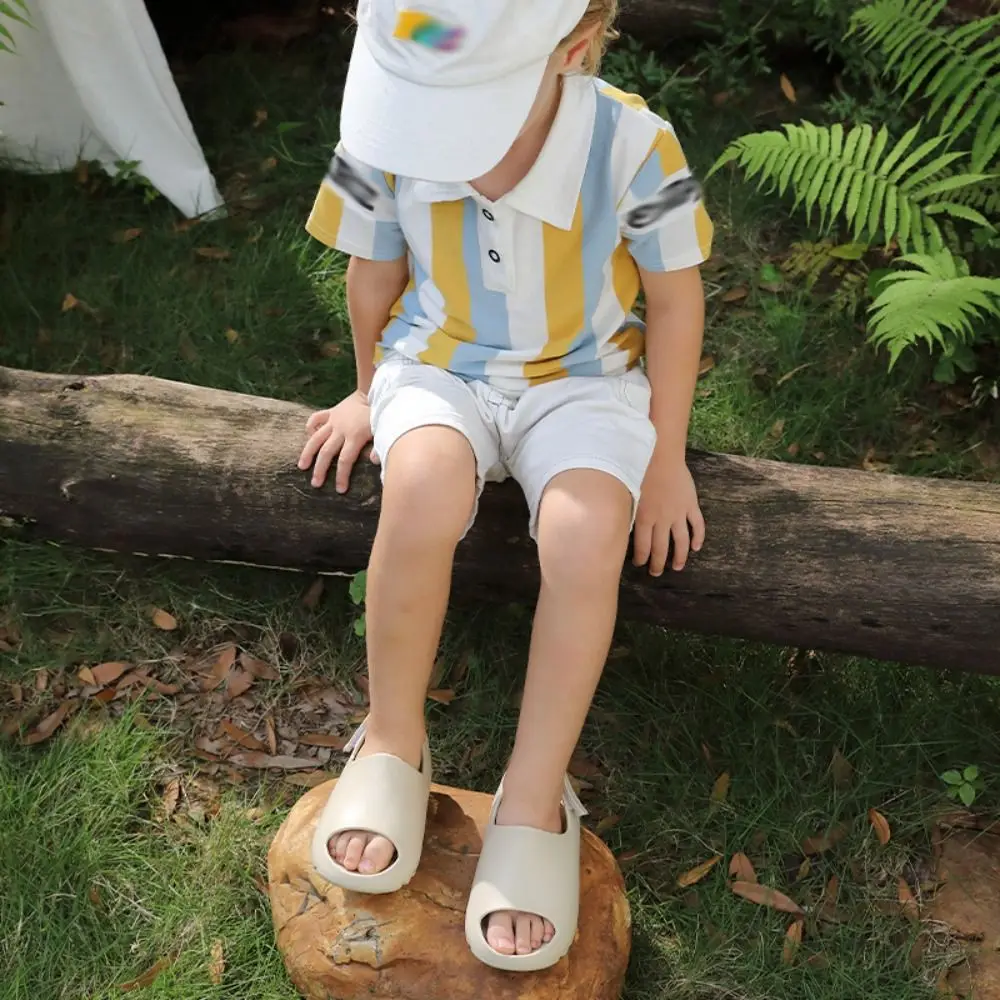 Lightweight Soft Outdoor Sandal Comfortable EVA Thick Soled Children's Slippers Ultralight Beach Shoes Indoor
