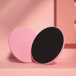 Dual Pack Yoga Gliding Discs for Core Training and Body Sculpting (Pink)