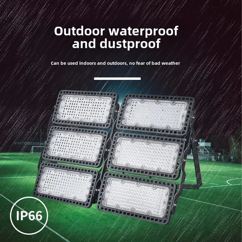Football Stadium Tunnel High Pole Garden Light Waterproof Floodlight Outdoor Light LED Multi-module Flood