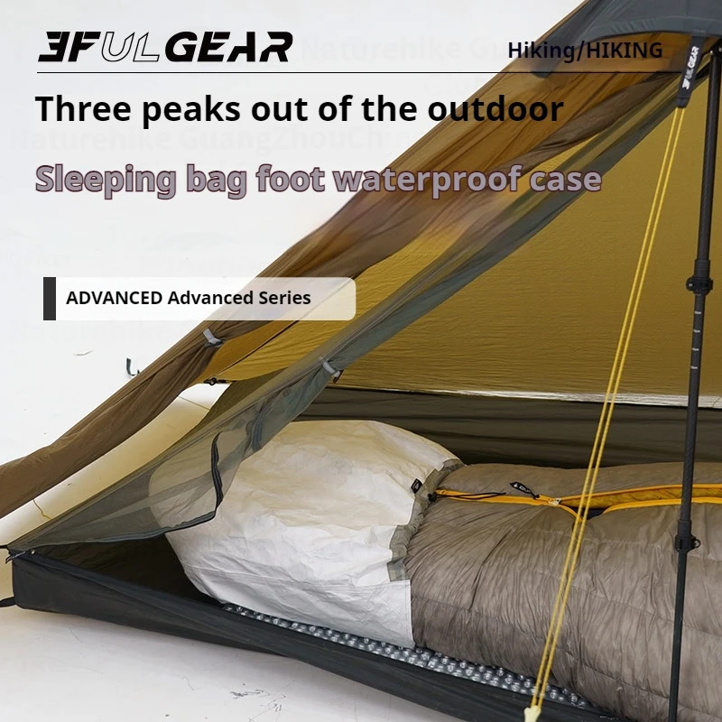 3F UL GEAR Sleeping Bag Foot Waterproof Case Bag Anti-condensation Outdoor Camping Moisture-proof Breathable Liner Storage sleeping bag storage bag