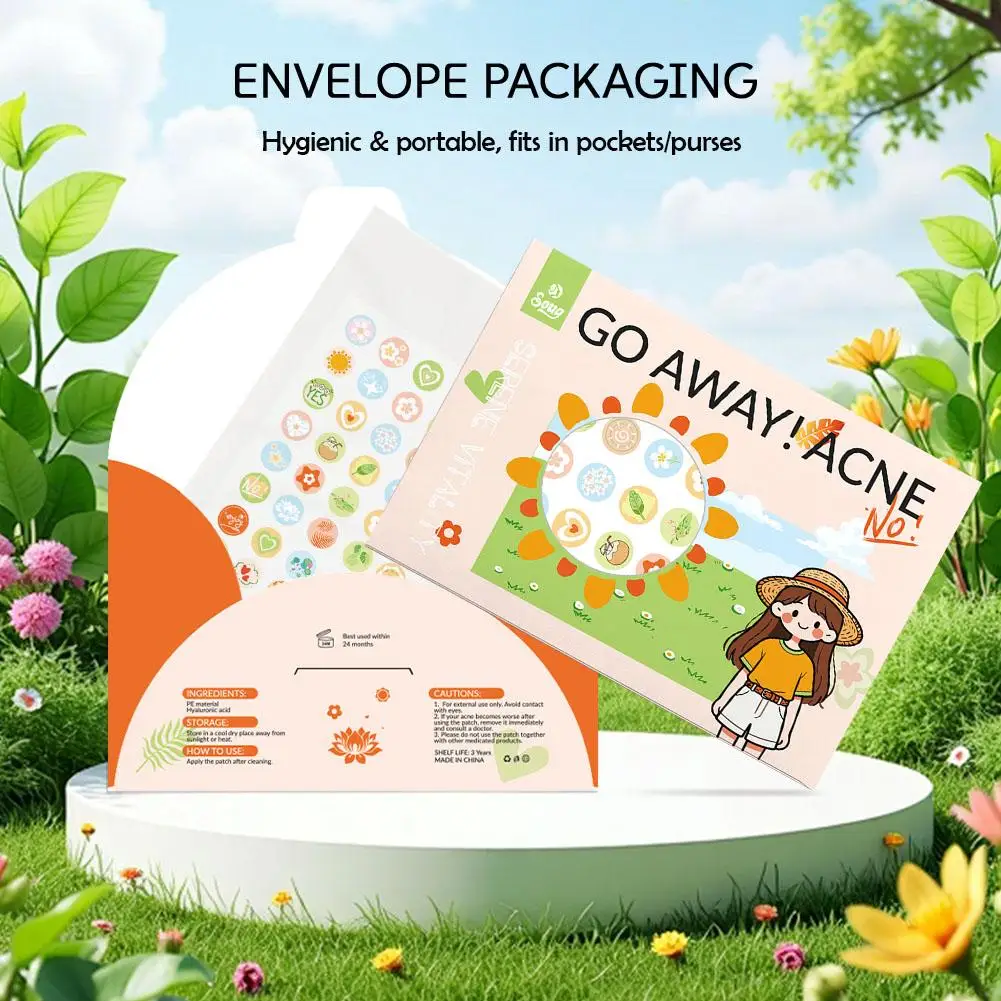 220pcs Fresh Style New Pimple Patch Star Shaped Acne Dots Flaws and Blemishes Coering Patches Facial Decor Stickers