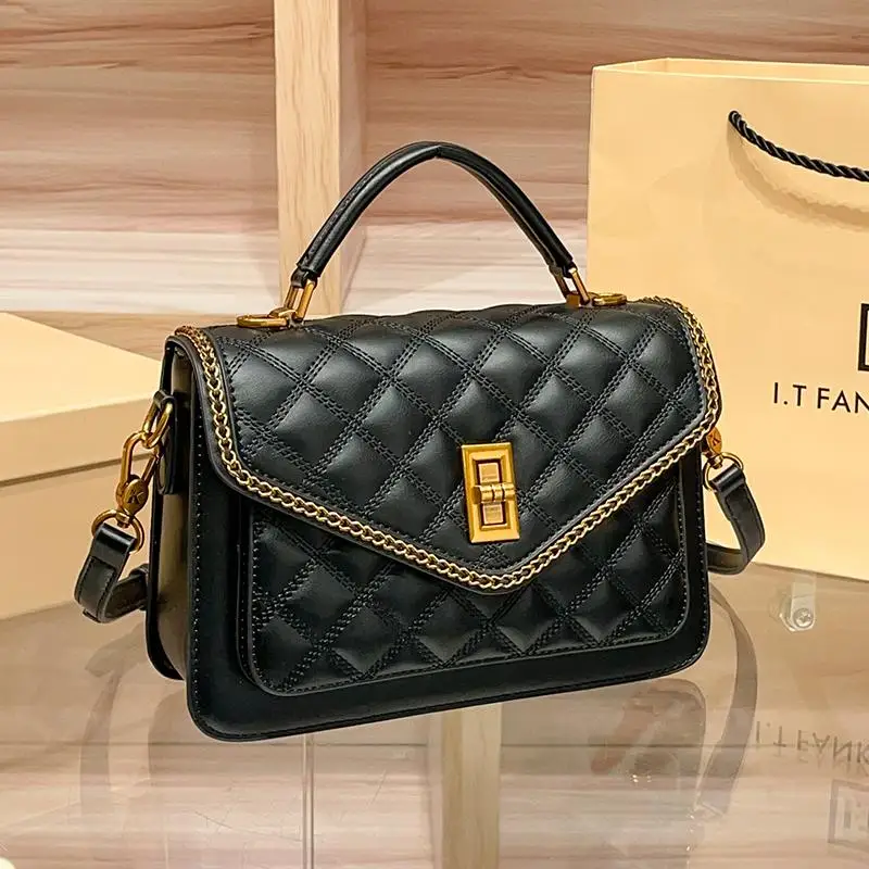 حقيبة نسائية فاخرة خفيفة الوزن لعام 2025، بتصميم ع...