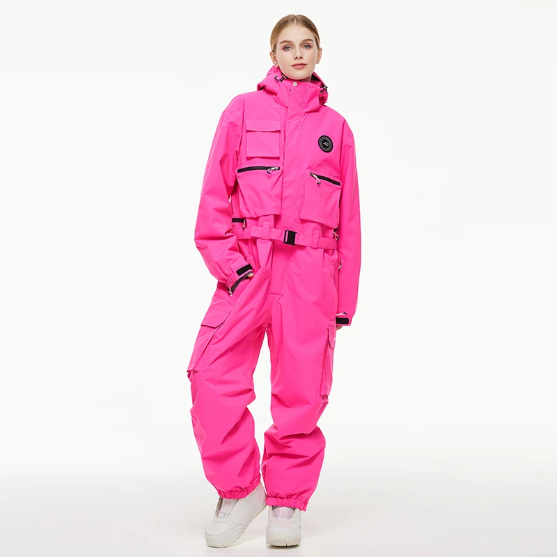 Men and Women Snow Wear Snowboarding Clothes Ski Jumpsuit Overalls Adult SnowSuite Suit ski wear