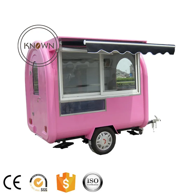 OEM Mobile fast food carts kiosk/ice cream kiosk for sale/italian ice cream cart