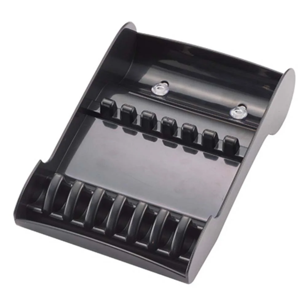 

Поднос для хранения профессиональный держатель для парикмахерской принадлежности для хранения салонных парикмахерских (черный)