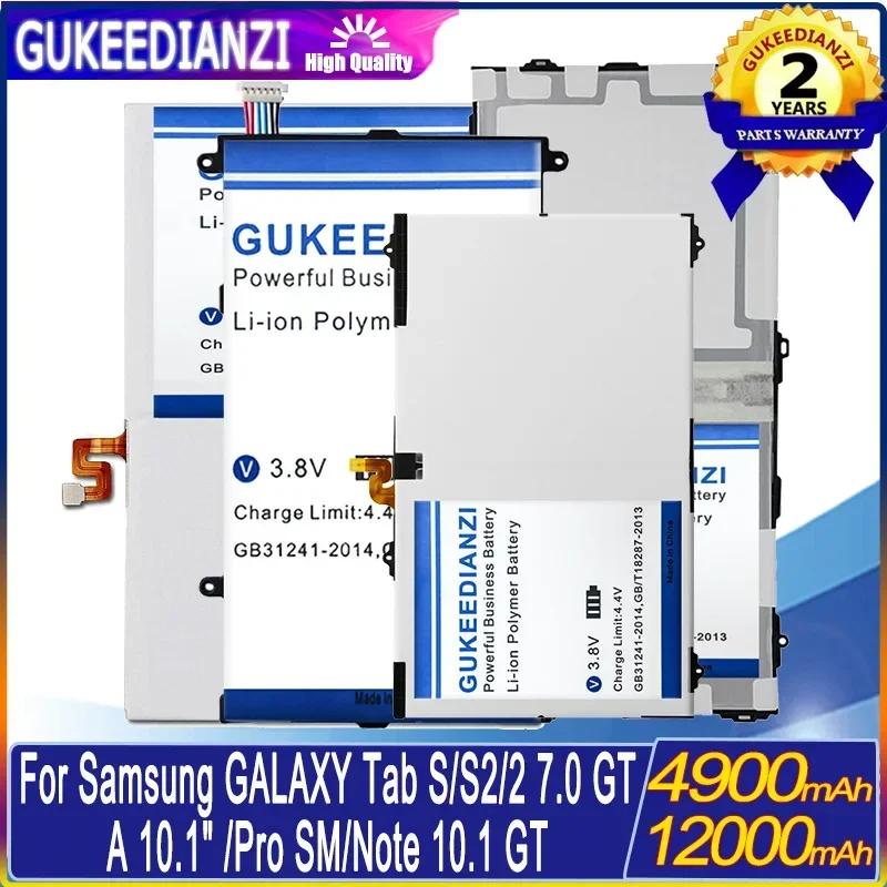 Batteria Tablet Per Samsung Galaxy Tab S 10.5 T800 T801 / Tab 4/2 7.0/S2 9.7 "/S2 Sm/3 8.0/Nota 10.1/A 10.1"/Tab Pro Bateria