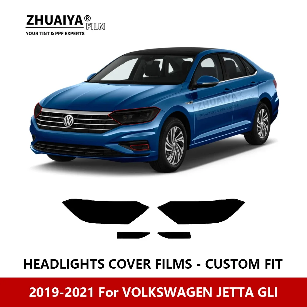 

Защитная пленка для фар VOLKSWAGEN JETTA GLI 2019-2021 с защитой от царапин