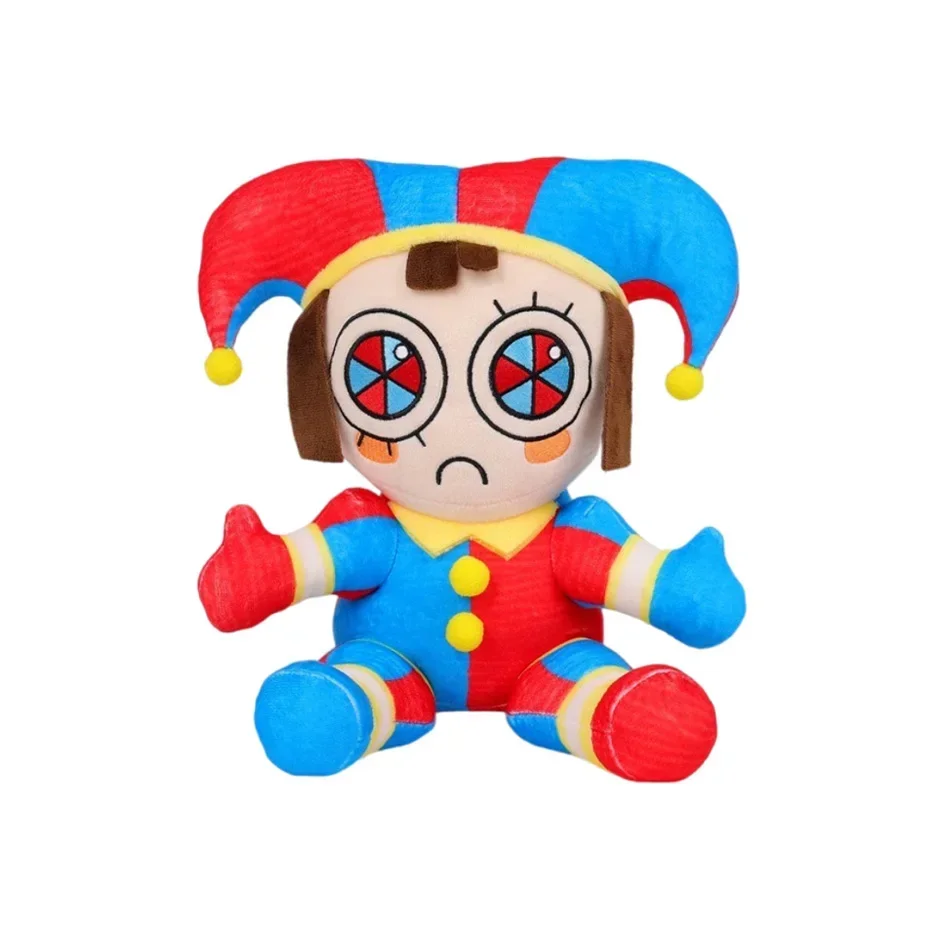 New The Amazing Digital Circus Plush Clown Ragatha pomni Cartoon Jax Doll Joker Plush Soft Stuffed Sofa Decorate Christmas Gift