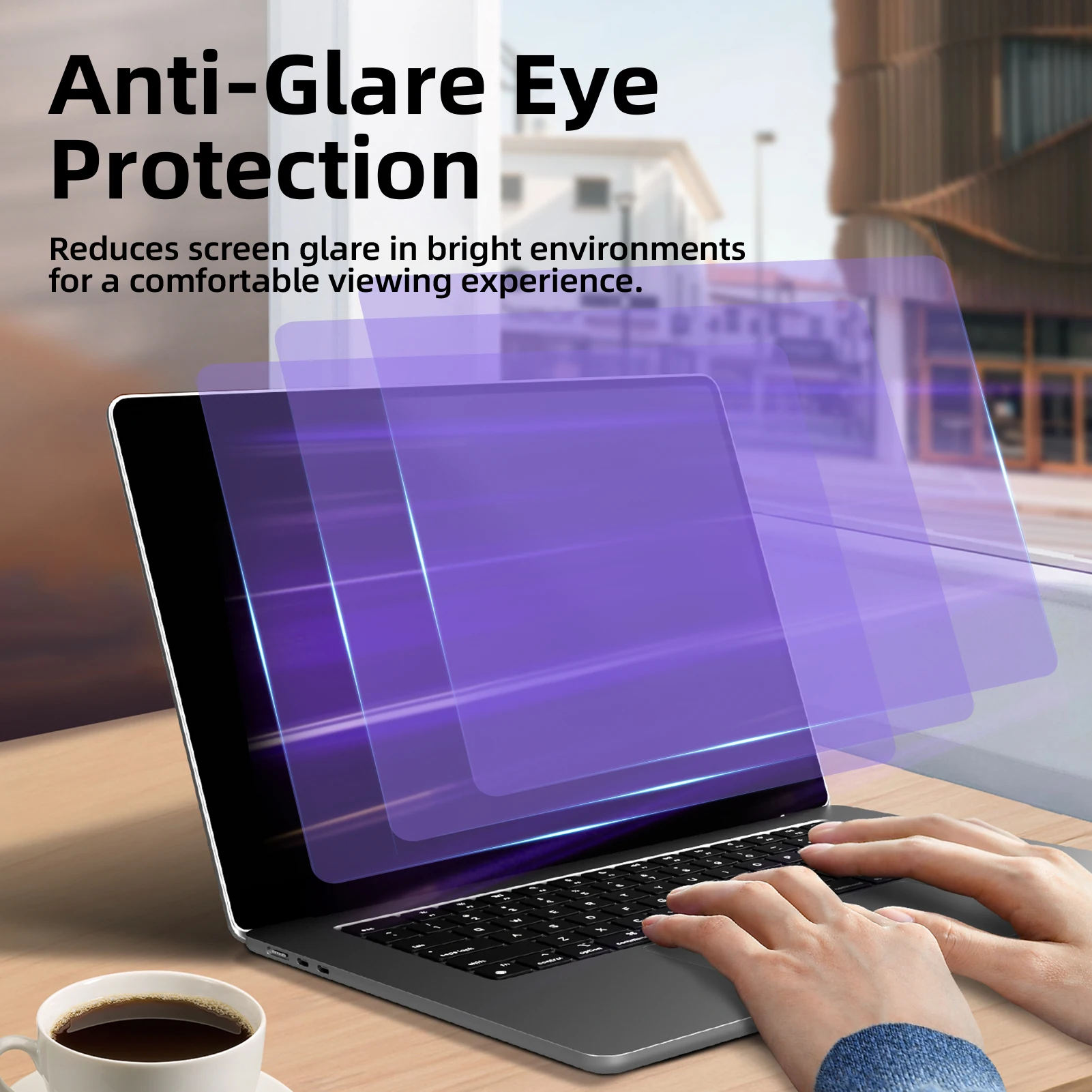 Goojodoq Magnetic Privacy Screen for MacBook Air & Pro (Removable)