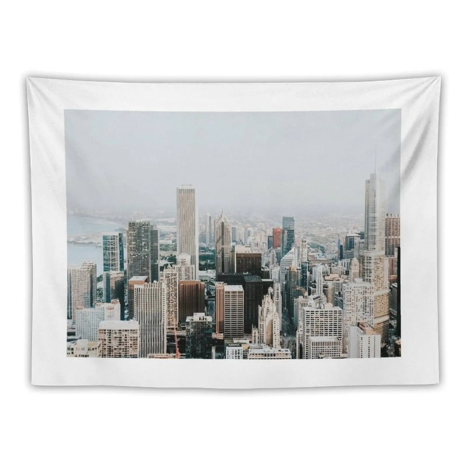 

Skyscrapers in Chicago Tapestry Wallpaper Decorative Wall Murals Tapestry