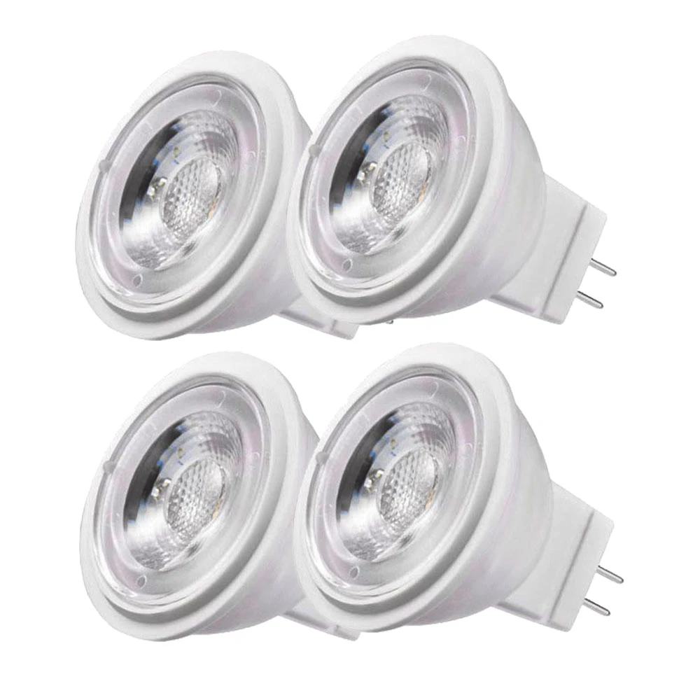 LED MR11 Light Bulbs 12v 20w Halogen Replacement GU4 Bi-Pin Base Soft White 3000K Non-Dimmable 4 spotlight ceiling light