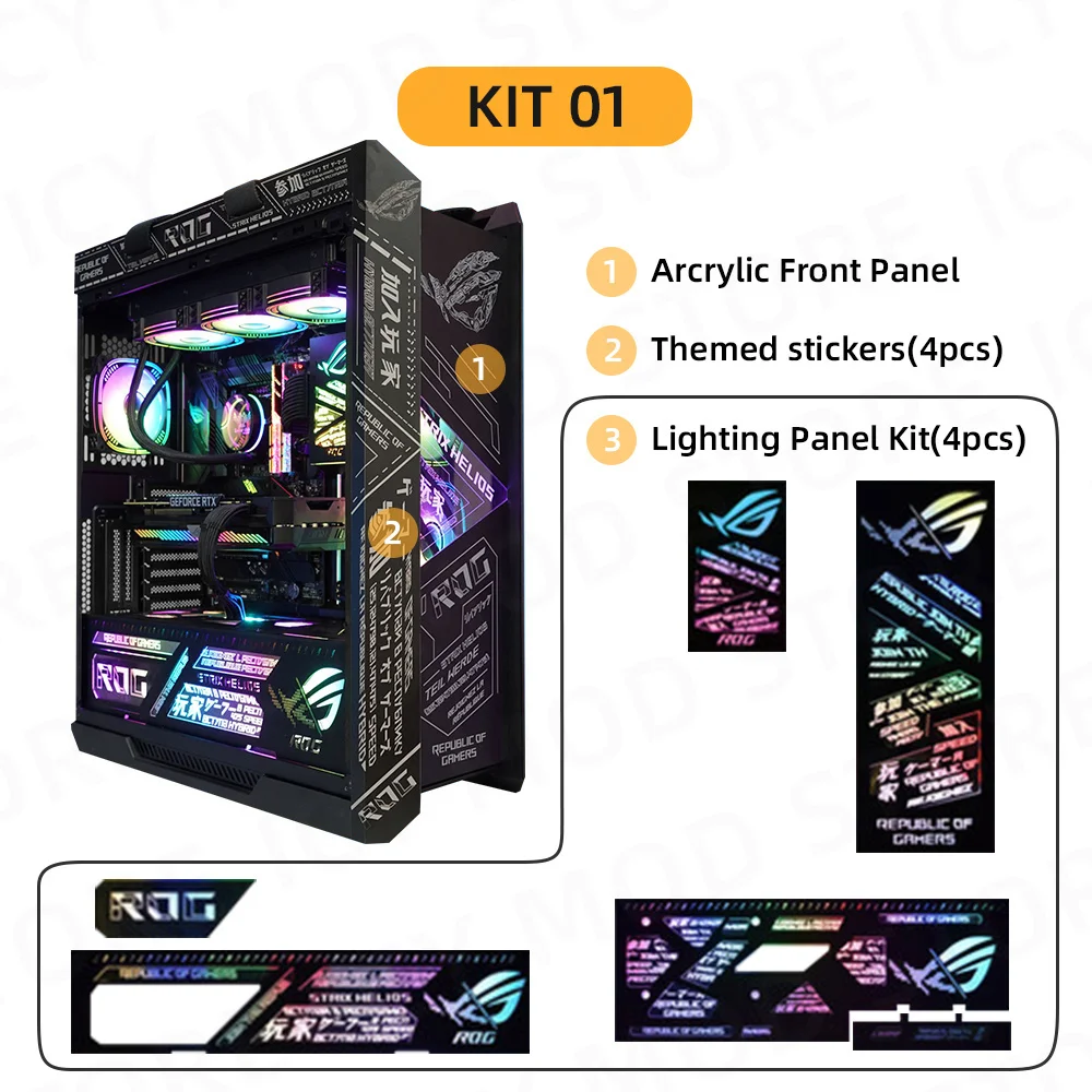 rgb lighting panel