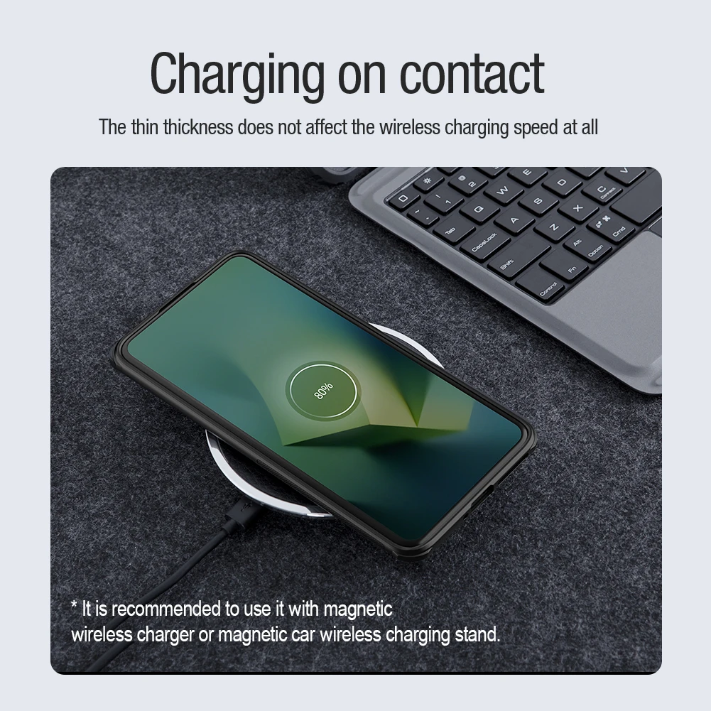 For Xiaomi 14 Pro Magsafe Case NILLKIN Super Frosted Shield Pro PC Magnetic Case Wireless Charging Back Cover For Xiaomi 14 Case