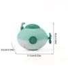 Baby Shower Water Playing Cool Game Windup Submarine Chain Up Bathroom Water Playing Children's Toys No Battery Required 2
