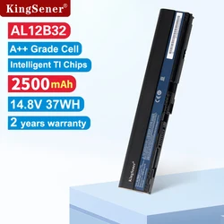 KingSener AL12B32 Laptop Battery for Acer Aspire One 725 756 V5-171 B113 B113M AL12X32 AL12A31 AL12B31 AL12B32 14.8V 2500mAh