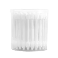 56pcs/box Double Head Pet Cotton Buds Long Disposable Cosmetic Swabs Strong Water Absorption Pets Health Care for Makeup 2
