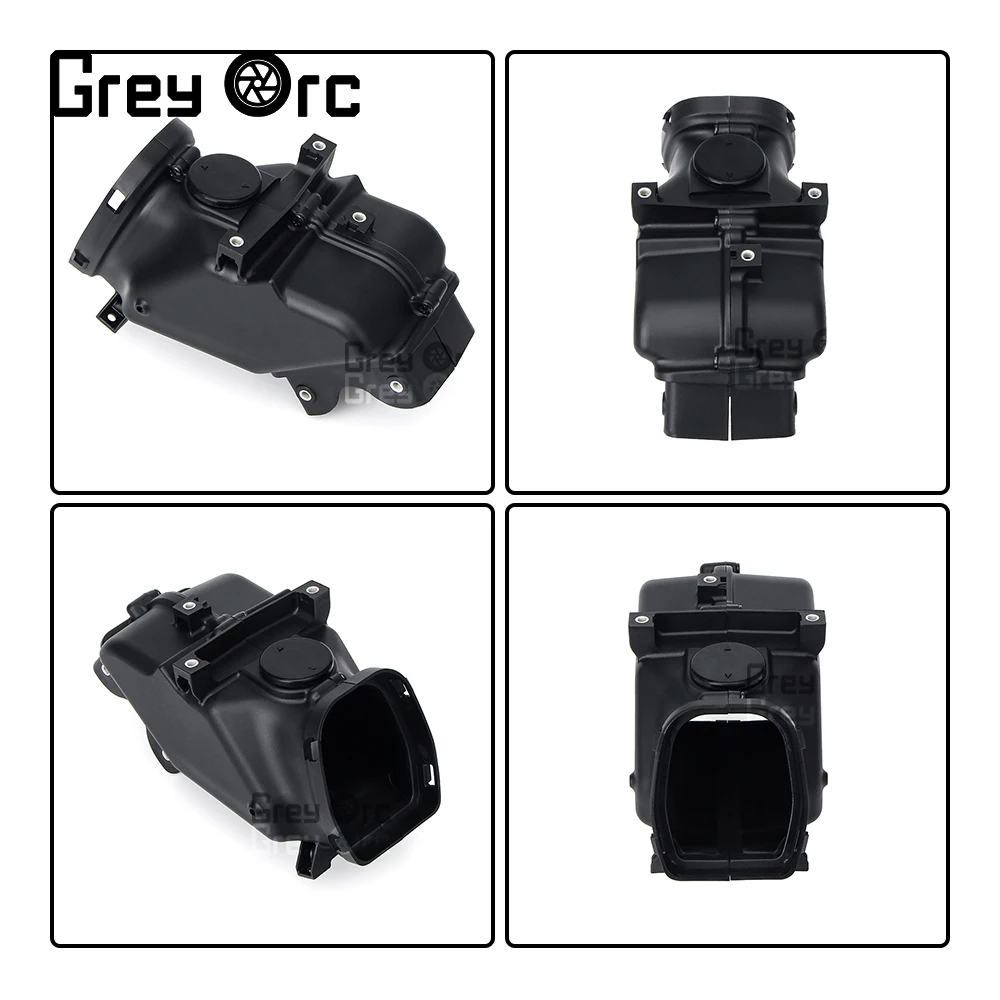 Ram Air Intake Tube Duct Cover Fairing ABS Plastic With Headlight