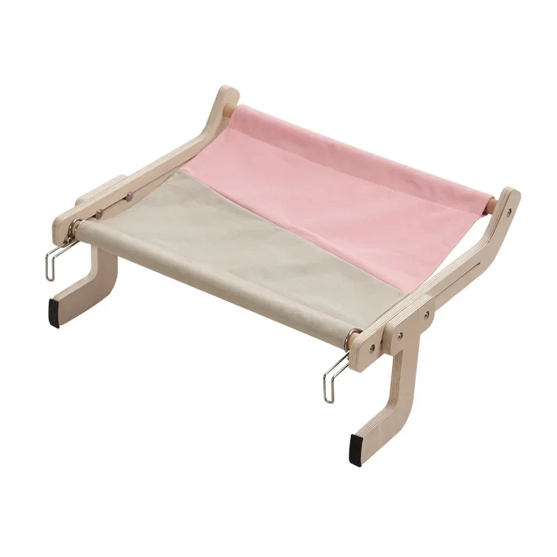

Window Hammock Perch Easy Cotton Washable Bed Canvas Multi-ply Cat Wooden Hot Plywood Selling Sturdy Hanging Assembly
