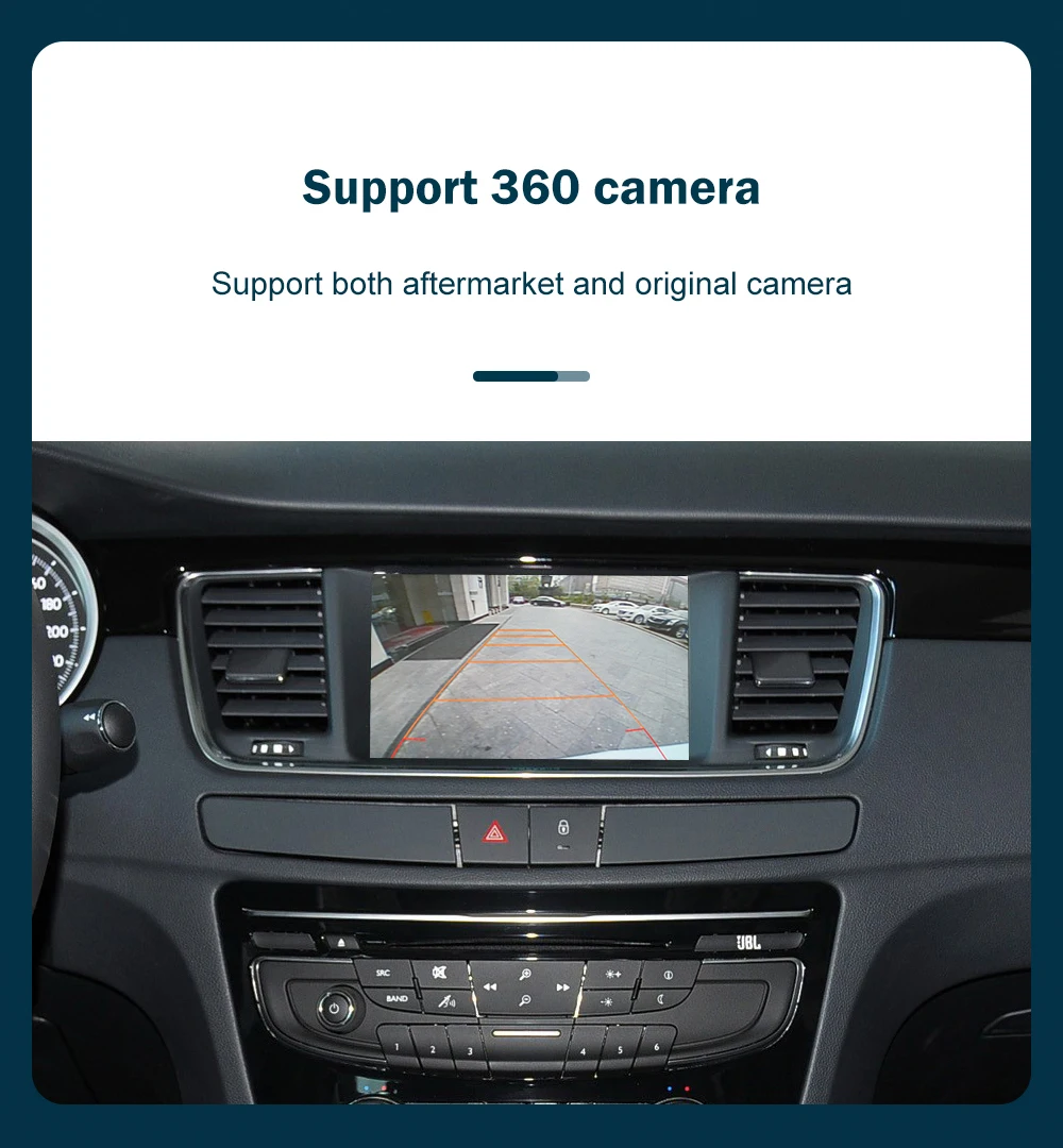 Drahtloses CarPlay für Peugeot 508 408 2008, Android Auto Mirror Link AirPlay-Unterstützungskamera – Detail 11